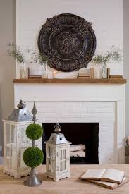 White Brick Fireplace