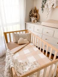 Baby Cot Crib Quilt Blanket Sand