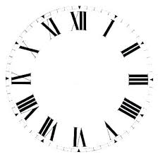 The Holy Ghost Electric Show Clock Face Template For Paper