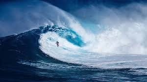Surfing Ocean Waves Nature Scenery 4k Wallpaper 180