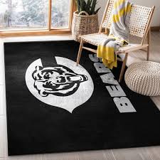chicago bears silver nfl area rug