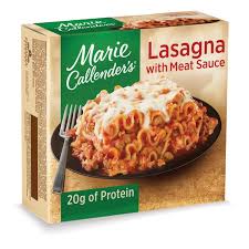 clic lasagna with meat sauce