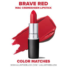 mac brave red lipstick dupes all in