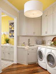 Paint this seafoam color from benjamin moore on kitchen cabinets for a cool, retro feel. Best Laundry Room Paint Color Ideas Sebring Design Build