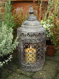 Ornate Garden Candle Lantern