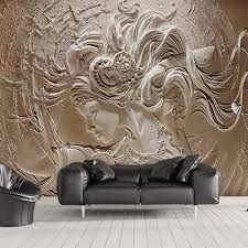 Wallpaper Murals 3d Embossed Wall Decor