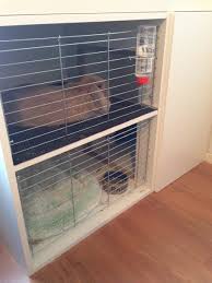 bunny cage with faktum cabinets ikea