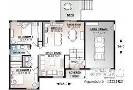 Garage 3323 Big Drummond House Plans