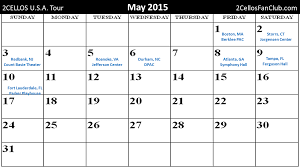 Calendar 2015 June July Hashtag Bg