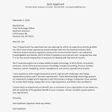 Cover Letter Example Applying For More Than One Job