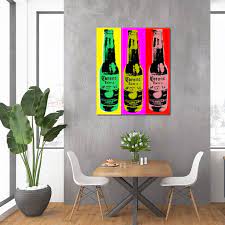 Corona Beer Pop Art Warhol Style Print