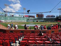 Fenway Park View From Dugout Box 44 Vivid Seats
