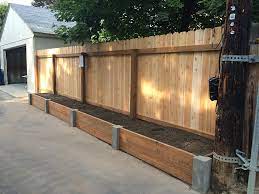 Concrete Post Raised Garden Beds