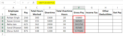 payroll template in excel
