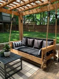 Porch Swing Bed Backyard Patio Designs