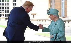 Donald Trump Welcomed To Buckingham Palace By Queen Elizabeth