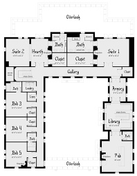 Scottish Castle House Plan With Tower