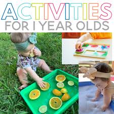 50 simple activities for 1 year olds