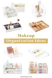 makeup storage ideas for small es