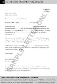 Free without prejudice letter templates and examples for you to use in your workplace dispute to help you achieve the best exit package. Car Accident Demand Settlement Letter Samples Templates