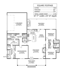 House Plan 41438 Farmhouse Style With