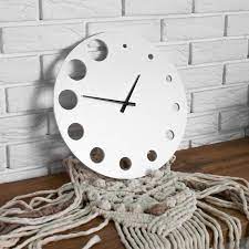 Modern White Wall Clock Kitchen Clocks