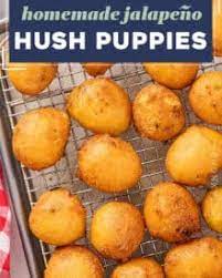 homemade jalapeño hush puppies the