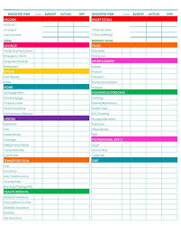 024 Free Household Budget Worksheet Excel Simple Personal