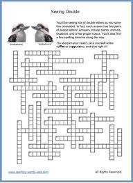 Easy crossword puzzles for seniors activity shelter. Easy Crossword Puzzles Printable At Home Or School