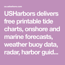 Usharbors Delivers Free Printable Tide Charts Onshore And