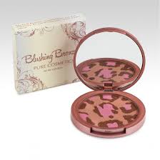 pure cosmetics compact blushing face