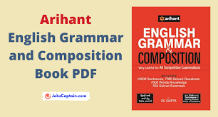 arihant english grammar book 2023 pdf