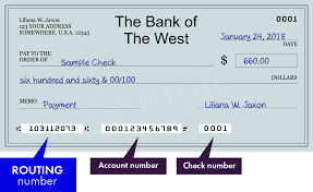Deposits held under each name are not any documents and notices will also be retrievable. Bank Of The West Routing Number Bank Of The West Commerce Bank Numbers