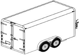 12cc 6 x 12 covered cargo trailer plans