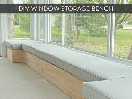 Make It Custom Diy Window Bench