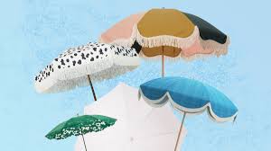an outdoor umbrella will make your sun