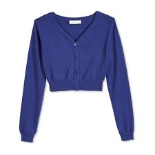 Bonnie Jean Girls Buttoned Crop Cardigan Sweater Girls