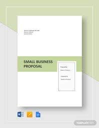 29 business proposal format templates
