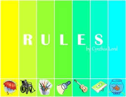 Rules by Cynthia Lord   Book Trailers for Book Club   Pinterest     short essay on importance of games Next Wednesday  Cynthia Lord  author of Rules  will be visiting our school   and will speaking to all fifth graders about the process of writing a book 