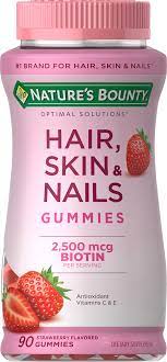 nail vitamins with biotin gummies