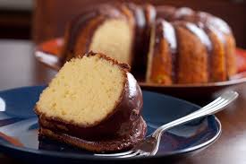 chocolate glaze for yellow cake