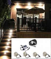Led Outdoor Recessed Lights Kit 4