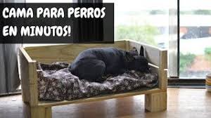 cama para perros con palets empo