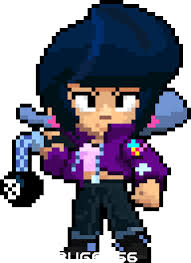I was the last one at the studio one night and decided to watch someone playing p.t. A Bibi Pixel Art I Made My First Brawl Stars Pixel Art What Brawler Should I Draw Next Brawlstars