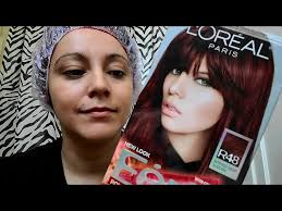 dying my hair with loreal feria color