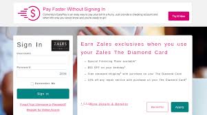 It also can't be used anywhere other than a zales jewelry store or online at zales.com. D Comenity Net Zales Manage Your Zales Diamond Card Online News Front