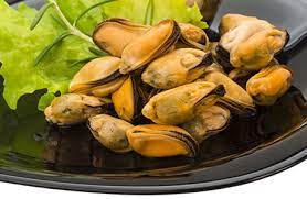 mussels raw meat only nutrition facts