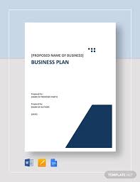 Business Plan Examples Samples In Pdf