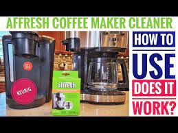 Unless you detach the carafe from the coffee maker, you can't clean it thoroughly. Affresh Coffee Maker Cleaner 3 Tablets Does It Work Detailed Review In Keurig Coffee Maker Youtube