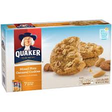 quaker mixed nuts oatmeal cookies 1 34